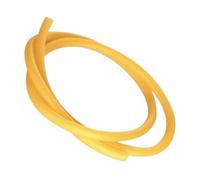 YJQHODY 1pc Yellow Tension Rubber Hoses, Anti-Aging Latex Tube Length 1M 10M 8M for Transmission(1M*10MM*16MM)