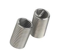 YJQHODY 50pcs Wire Thread Insert SS304 Screw Sleeve, M9 Screw Bushing Helical Wire Thread Repair Inserts(M9x1.25x2D)