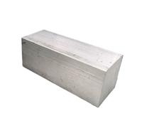 YJQHODY 6061 Aluminium Flat Bar Plate Thickness 3-28mm, 8-150mm Width Metal Solid Aluminium Alloy Sheet 1pc(16x16x495mm)