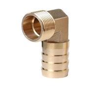 YJQHODY BSP Brass Pagoda Connector, PL Hose Barb Fitting for Pneumatic Systems Consistent Performance 1 Piece(12MM*1/8INCH)