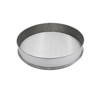 YJQHODY Flour Sieve SS 304 Filter Mesh Chroming Frame, Easy to Use Test Sieve for Laboratory Diameter 30cm 1pc(20)