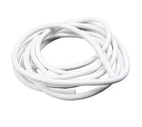 YJQHODY Foamed Rubber Silicone O Ring Cord, Sponge Silicon Solid VMQ Round Bar Strip for Shower Door 1 Piece(3.5mmX10m)