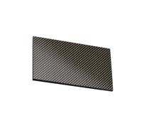YJQHODY Glossy 3K Plate 400x200mm Easy Cutting, Gold Weave Carbon Fiber Board Robust Construction 1pc(1.5mm)