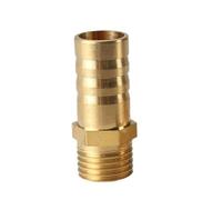 YJQHODY Pagoda Joint Water Adapter Natural Quick Connector Parts, BSP Male Thread * Barb Hose Tail Pipe Fitting 1 piece(25MM*1/2INCH)