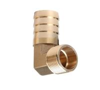 YJQHODY PC Pagoda Connector, 6-25mm Hose Barb Coupler Hose Tail Thread 1/8-1inch BSP Brass Pipe Fitting(19MM*3/4INCH)