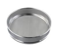 YJQHODY Precise Aperture Sifters Shakers Ease of Installation, Round 304 Stainless Steel Sieve for Kitchen Flour 1 piece(0.05MMx25CM)