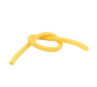 YJQHODY Round Head Rubber Hoses Length 1m to 10m, Yellow Abrasion Resistance Hollow Natural Latex Tube 1pc(8METERS*2MM*5MM)
