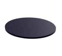 YJQHODY Rubber Black Cushions Anti-slip Membranes, Easy to Cut Solid Seal Round Gaskets for Electrical 10pcs(40x2mm)