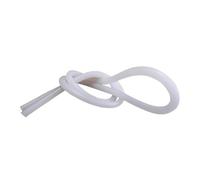 YJQHODY Rubber Gasket Trim Seal Strips, Silicone Rubber Long Solid Sealing Cord Weather Resistance 1 Piece(8mmX5m)