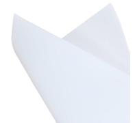 YJQHODY Silica Gel Self Adhesive Film Sheet Thick 0.2-10mm, 500 * 500mm Flexible Silicone Sheet for DIY Projects 1 piece(White,0.2mm)