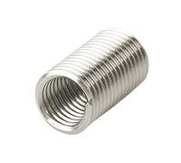 YJQHODY Thin Teeth Wire Thread Insert, Sleeve Screw Bushing Helical Wire Thread Repair Inserts M6-M22 SUS304(3D*M9*1.25)