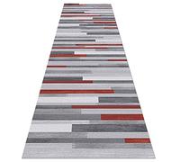 YJRBZ Carpet Runner for Hallway 1m 1.5m 2m 2.5m 3m 3.5m 4m 4.5m 5m 5.5m 6m Extra Long Gray Runner Rug - Width 60cm 70cm 80cm 90cm 100cm 120cm (Color : Red, Size : 80×400cm/2.6ft×13.1ft)