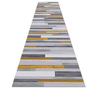 YJRBZ Carpet Runner for Hallway 1m 1.5m 2m 2.5m 3m 3.5m 4m 4.5m 5m 5.5m 6m Extra Long Gray Runner Rug - Width 60cm 70cm 80cm 90cm 100cm 120cm (Color : Yellow, Size : 60×100cm/2ft×3.3ft)