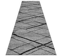 YJRBZ Modern Runner Rug Hallway Gray Carpet Runner 1m 1.5m 2m 2.5m 3m 3.5m 4m 4.5m 5m 5.5m 6m Extra Long Carpet for Home Kitchen Corridor or Stairs (Color : Dark gray, Size : 120×500cm/3.9ft×16.4ft)