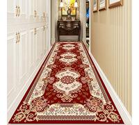 YJRBZ Traditional Narrow Runner Rug for Hallway, Vintage Red Carpet Runners for Kitchen Stairs Hall Corridor,1m 150cm 2m 250cm 3m 3.5m 4m 4.5m 5m 6m Long Carpets (Size : 80x100cm/2.6ftx3.3ft)