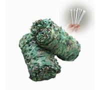 YJSGHRHL 2m 4m 6m 8m 11m 14m 15m 18m 20m Bulk Roll Oxford Fabric Camo Netting, Woodland Camouflage Net, Sunshade Mesh Nets for Hunting Privacy Screen Military Hide Garden Decoration Shooting(4M x 4M)