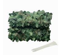 YJSGHRHL Reinforced Camo Netting Camping, Sunblock Camouflage Net for Shooting Military Theme Party Decoration Anti-UV Car Cover Ground Blind Army Surplus 2m 4m 6m 10m 12m 16m 17m 20m(4M x 4M)