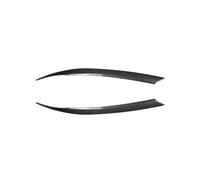 YJTYC 2 Pcs Car Headlight Eyebrows Trim for Subaru Impreza wrx sti 2007-2014, ABS Plastic Eyelid Covers Headlight Trim Stickers Stick Exterior Decoration,Carbon Fiber