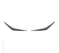 YJTYC 2 Pcs Car Headlight Eyebrows Trim for Subaru WRX STI VB 2022-2025, ABS Plastic Eyelid Covers Headlight Trim Stickers Stick Exterior Decoration,Carbon Fiber