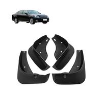 YJTYC 4 PCS Car Mud Flaps Splash Guards for Toyota Crown 2010-2014, Front & Rear Wheel Arch Mudguards Durable Plastic Fender Protectors for Cars