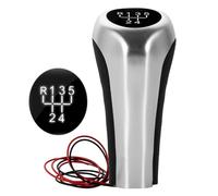 YJTYC Car Gear Shift Knob for BMW 1 Series E81 E82 E87 EB8 F20, Car Gear Shift Knob Manual Transmission Shifter Handball Gaiter Boot Cover Case Replacement,5-Speed