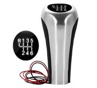 YJTYC Car Gear Shift Knob for BMW 1 Series E81 E82 E87 EB8 F20, Car Gear Shift Knob Manual Transmission Shifter Handball Gaiter Boot Cover Case Replacement, 6-Speed