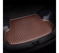 YJTYC Car Leather Boot Liner Mat for Mazda CX-60 CX60 2022 2023 2024, Premium Non-Slip Waterproof Trunk Cargo Tray Protector Durable & Easy to Clean,D/Coffee