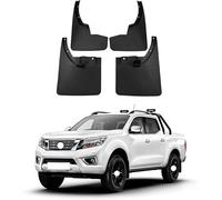 YJTYC Car Mud Flaps for Nissan Navara 2017-2022, Auto Front Rear Wheel Fender Splash Guards Waterproof Wear Resistant Accessories Protection 4 Pcs