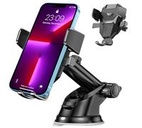 YJTYC Car Phone Holder for Volvo V60 2019-2023, Adjustable Phone Mount 360° Rotation for Dashboard Windscreen Vent Mount Cradle Accessories