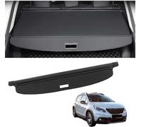 YJTYC Car Retractable Rear Trunk Parcel Shelf for Peugeot 2008 I (facelift 2016) 2016, Luggage Shade Shield Cargo Security Cover CurtainAccessories