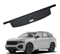 YJTYC Car Trunk Cargo Cover for VW Touareg 2019 2020 2021 2022 2023, Retractable Rear Parcel Shelf Auto Luggage Shield Protective Curtain Privacy Panel