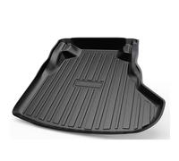YJTYC TPE All-Weather Boot Liner for Mercedes-Benz C-Class 2015-2021 - High Edge Car Trunk Mat Waterproof Rear Cargo Tray Protector Luggage Storage Mat,No net bag on the right side