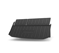 YJTYC TPE All-Weather Boot Liner for Toyota Highlander Hybrid 7-seater 2022-2025 - High Edge Car Trunk Mat Waterproof Rear Cargo Tray Protector Luggage Storage Mat,Speaker on the left