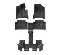 YJTYC TPE Car Floor Mats for Hyundai Santa Fe fuel six/seven seats 2024, All Weather Non-Slip Waterproof Foot Mats Anti-Wear Heavy Duty Car Floor Liners Vehicle