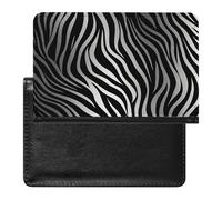 YJWANDL Passport Protector, Zebra Print Print Travel Passport Holder Passport Case Passport Sleeve Passport Cover with Pockets, style, style, One Size, Minimalist