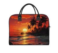 YJWANDL Travel Duffel Bag Tropical Sunset Print Yoga Tote Bag Gym Bag Weekender Overnight Bag for Travel, Beach, Fitness, Yoga, Swimming, style, style, One Size