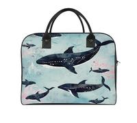 YJWANDL Travel Duffel Bag Whale Print Yoga Tote Bag Gym Bag Weekender Overnight Bag for Travel, Beach, Fitness, Yoga, Swimming, style, style, One Size