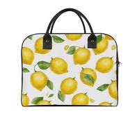 YJWANDL Travel Duffel Bag Yellow Lemon Print Yoga Tote Bag Gym Bag Weekender Overnight Bag for Travel, Beach, Fitness, Yoga, Swimming, style, style, One Size