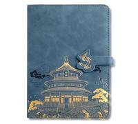 YJWZ A5 Hardback Notebook,200 Pages Lined Forbidden City Themed Journal,To-Do Lists Hardcover Notepad with Bookmark,Oriental-Inspired Aesthetic Notebook for Office, School & Work