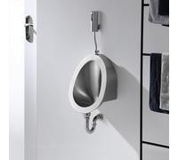 YJYJY 304 Stainless Steel for Men Urinal Wall-Mounted Household/Commercial Intelligent Sensor Flush Public Toilet Male