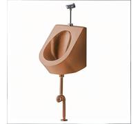 YJYJY 304 Stainless Steel Urinal Wall-Mounted Commercial Men's Splash-Proof with Flush Valve High Efficiency Flushing Public Toilet