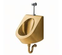 YJYJY 304 Stainless Steel Urinal Wall-Mounted Commercial Men's Splash-Proof with Flush Valve High Efficiency Flushing Public Toilet