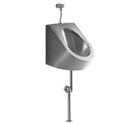 YJYJY 304 Stainless Steel Urinal Wall-Mounted Commercial Men's Splash-Proof with Flush Valve High Efficiency Flushing Public Toilet