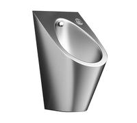 YJYJY 304 Stainless Steel Urinal Wall-Mounted for Men Touchless Automatic Flush with Anti-Odor System Ideal