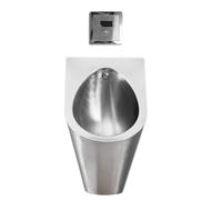 YJYJY 304 Stainless Steel Urinal Wall-Mounted Induction High-Efficiency Flushing Toilet Splash-Proof Shopping Mall/Hotel/Public Toilet
