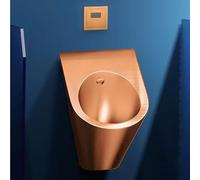 YJYJY 304 Stainless Steel Urinal Wall-Mounted Intelligent Sensor Men's Bathroom Bar Flush Splash Proof for Home/Hotel/Bar