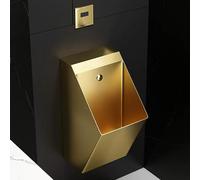 YJYJY 304 Stainless Steel Urinal Wall-Mounted Sensor Anti-Overflow Public Toilet Men's Flushing Washout High-Efficiency