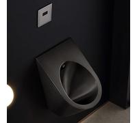 YJYJY 304 Stainless Steel Urinal Wall-Mounted Sensor Public Toilet Flushing Men's Commercial Splash-Proof Bathroom Toilet for Bar Bathroom Hotel Shopping