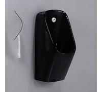 YJYJY Ceramic Urinals Men Spill Proof With Sensor Flush Valve for Men Bathroom Automatic Flushing for Home School Shopping Mall