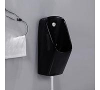 YJYJY Ceramic Urinals Men Spill Proof With Sensor Flush Valve for Men Bathroom Automatic Flushing for Home School Shopping Mall